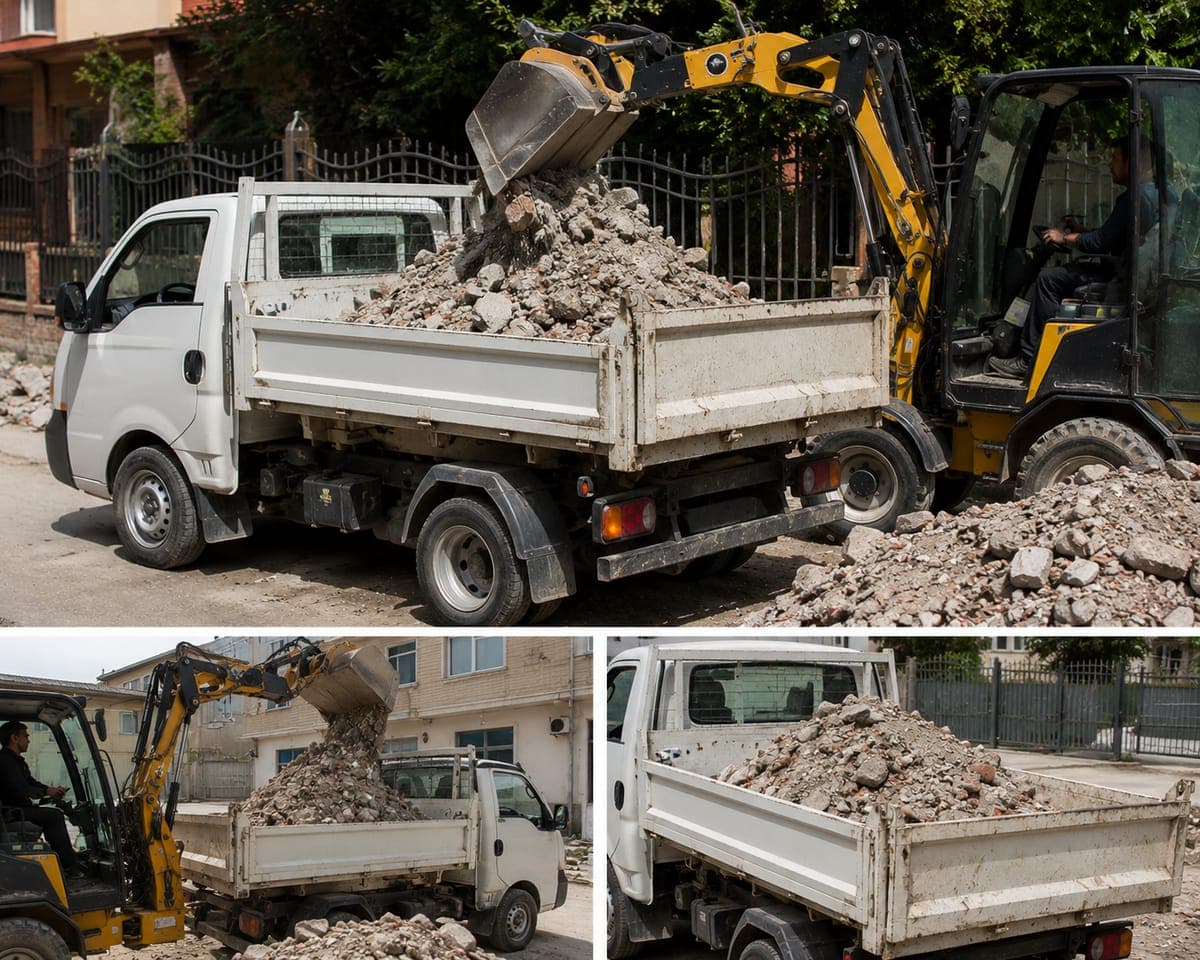 Vehicul transport moloz Moloz24.ro